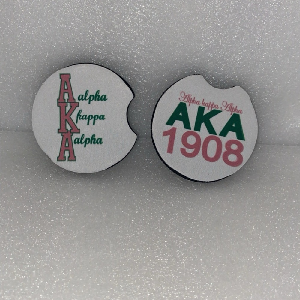 AKA Alpha Kappa Alpha Car Coasters